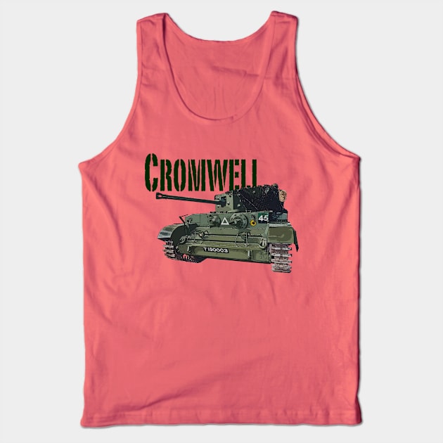 British Cromwell tank Tank Top by BearCaveDesigns